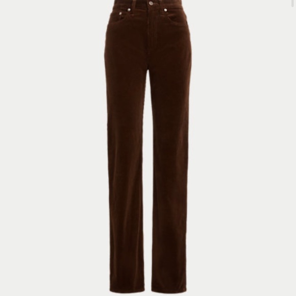 Polo Ralph Lauren Straight Fit High-Rise Corduroy Pant - Picture 1 of 4
